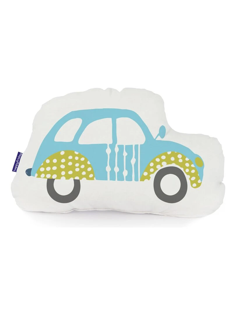 Coussin Holidays "Happyfriday" Blanc