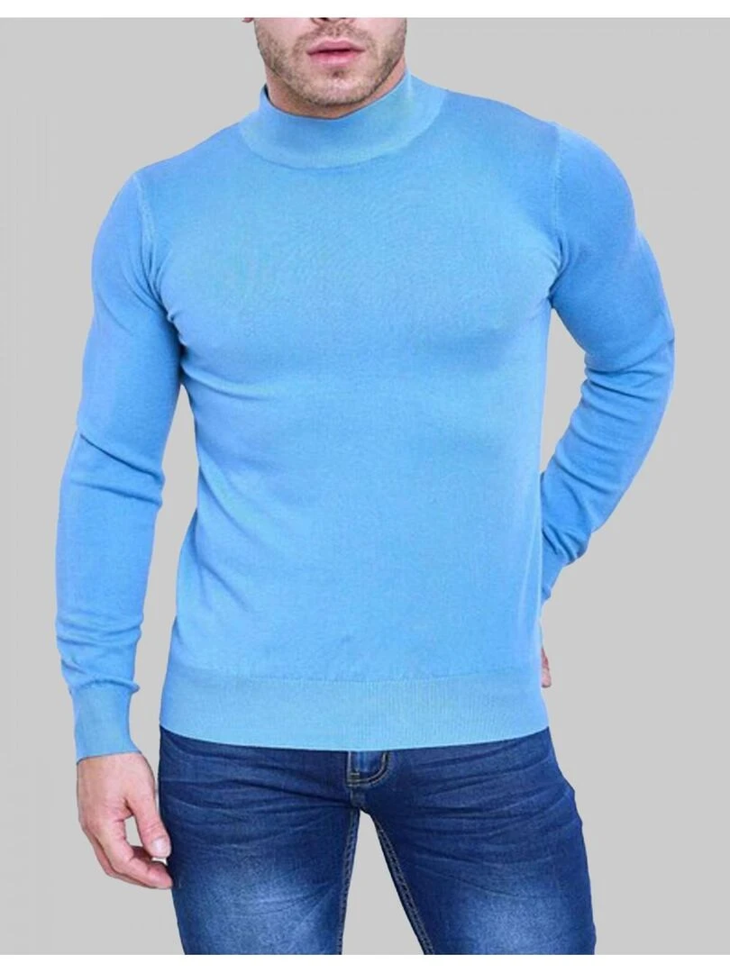 Pull manches longues Kebello Bleu ciel