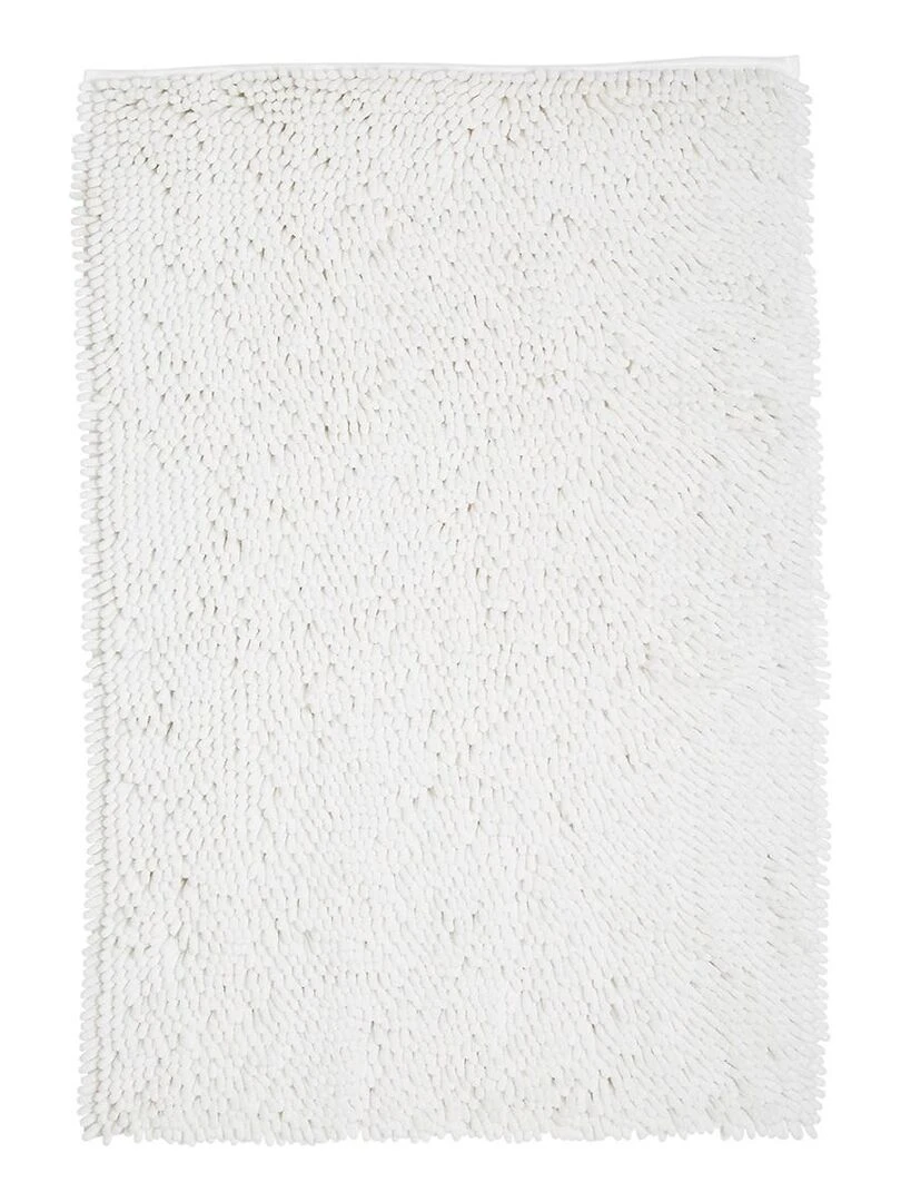 Tapis de bain mèche uni 'ESSENTIAL' 'TODAY' Blanc