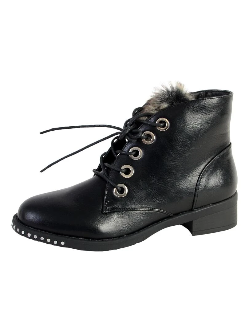 Boots Fourrees The Divine Factory Noir