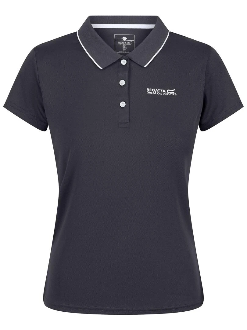 Regatta Polo manches courtes MAVERICK Gris foncé