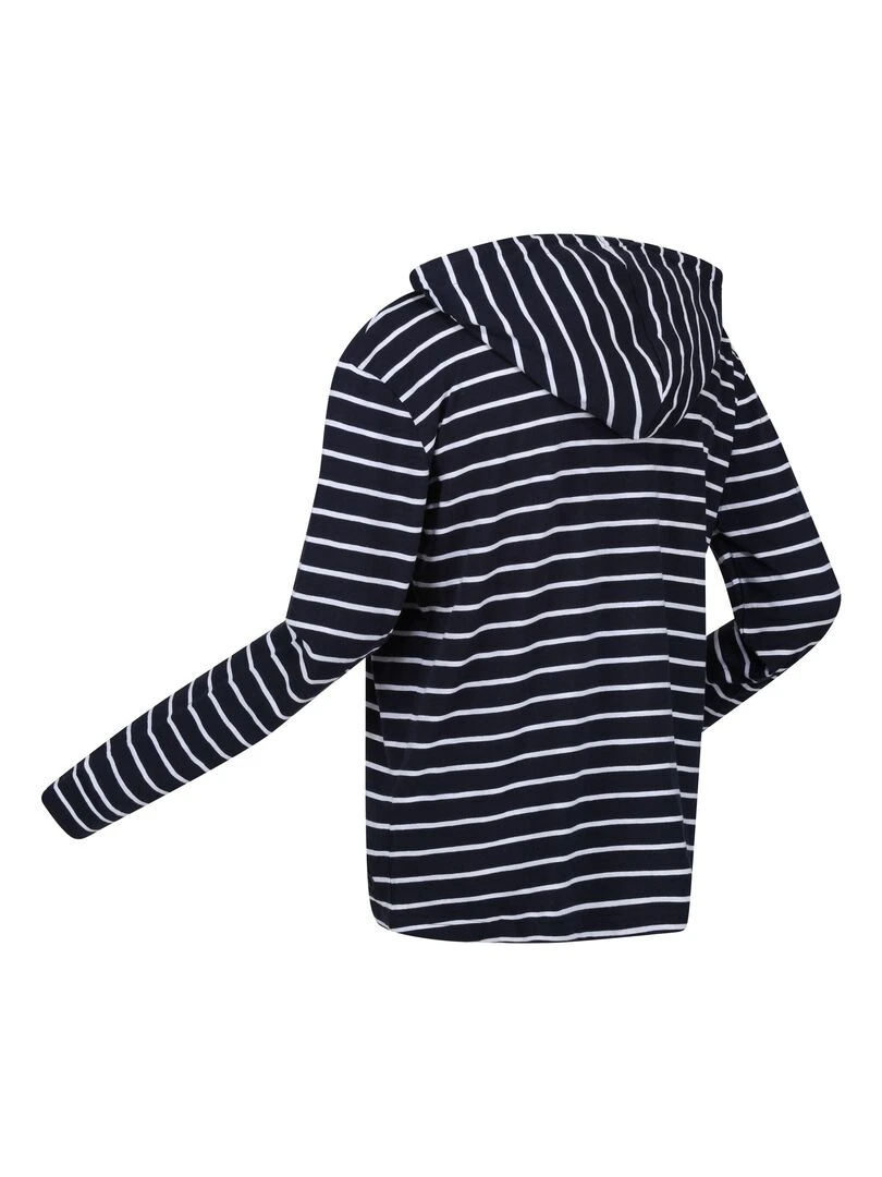 Regatta   Sweat à capuche MONSAL   Bleu Bleu marine Blanc