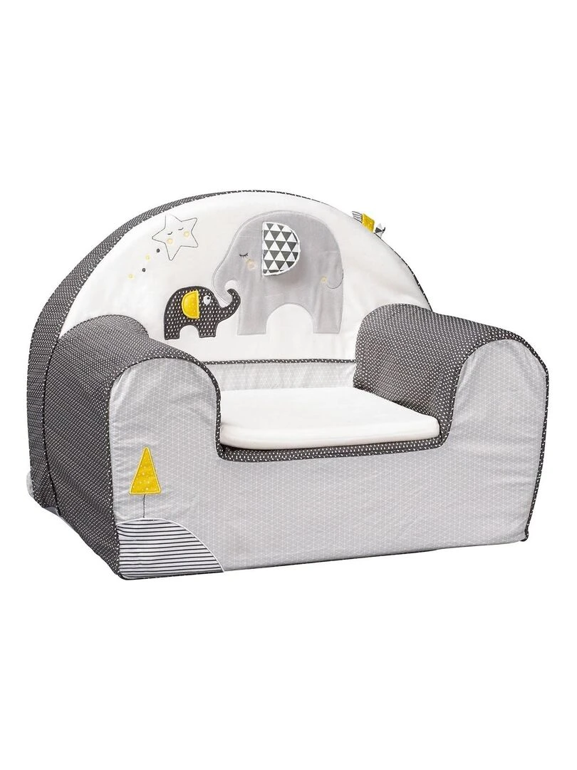 Fauteuil enfant 42x48cm en coton gris SAUTHON Gris