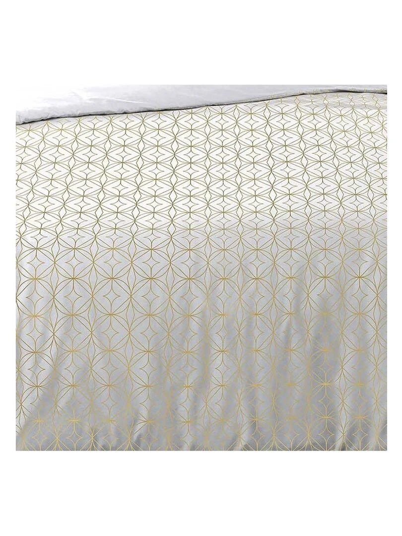 Housse de couette 240x220 + 2 taies Orline microfibre   Blanc