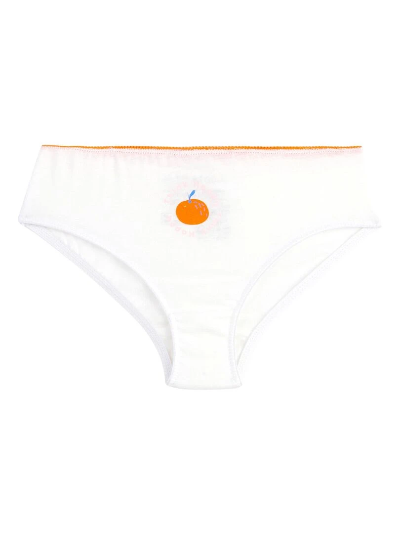 Lot de 3 culottes fille Samba   Orange