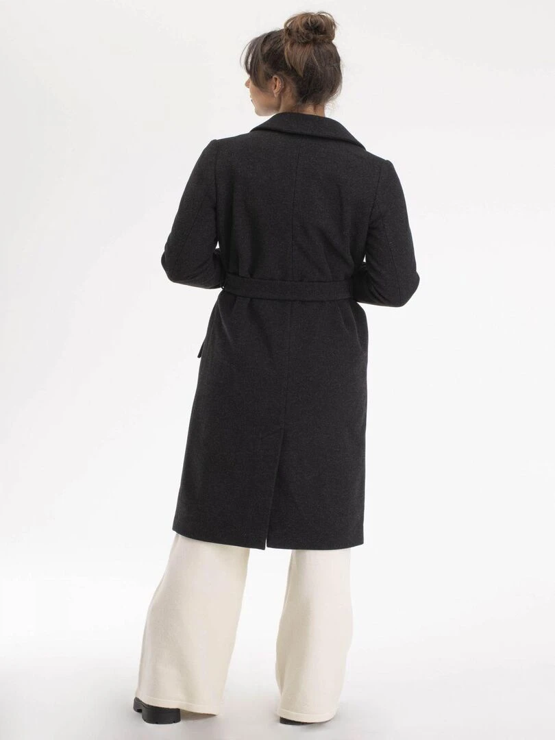 Manteau  CLEO   Gérard Pasquier   gris anthracite