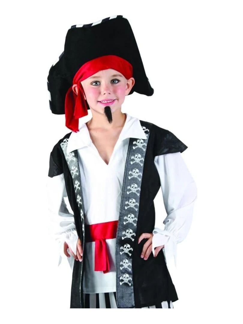 Déguisement Pirate de haute mer enfant Noir Noir