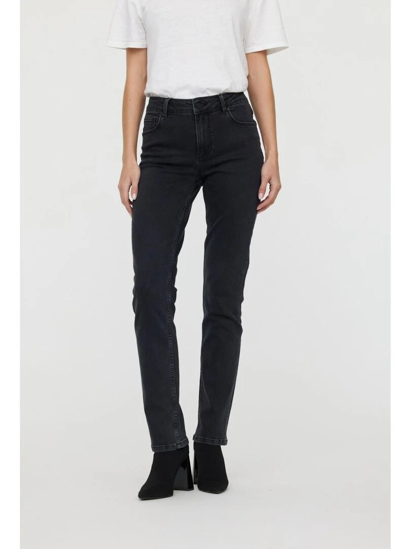Lee Cooper   Jean coton slim push up JINNIE   Gris