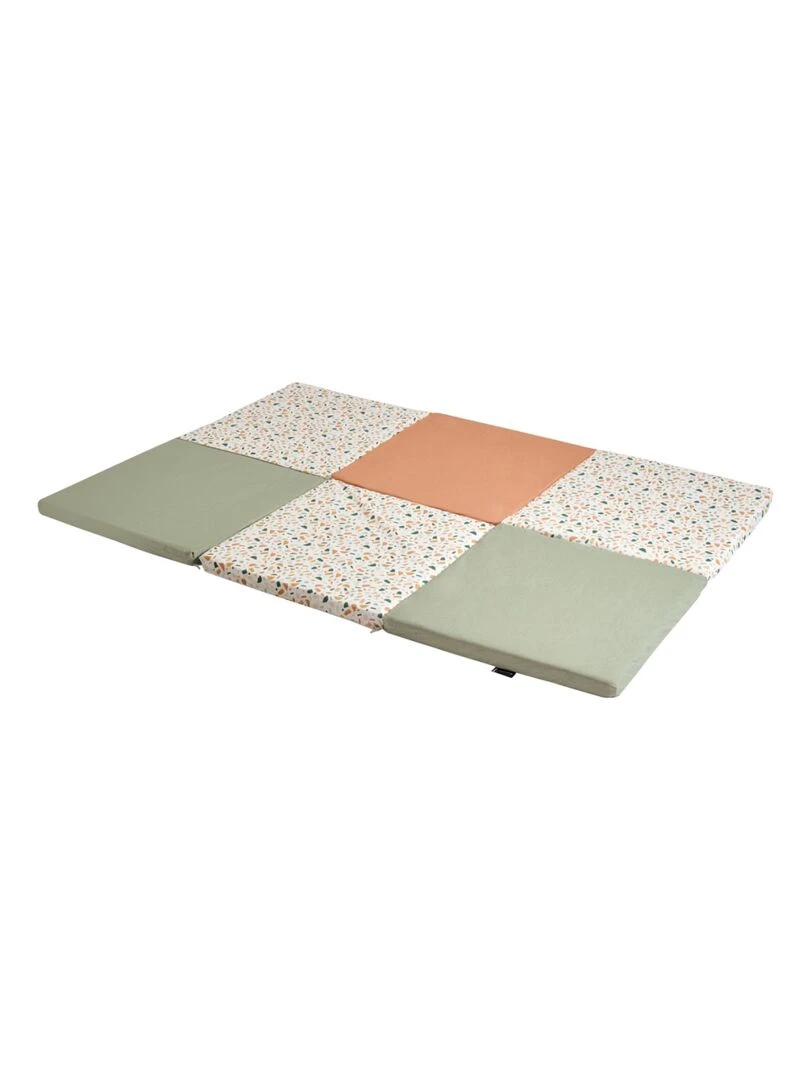 Candide Tapis de jeu bébé XL Terrazzo Blanc Vert