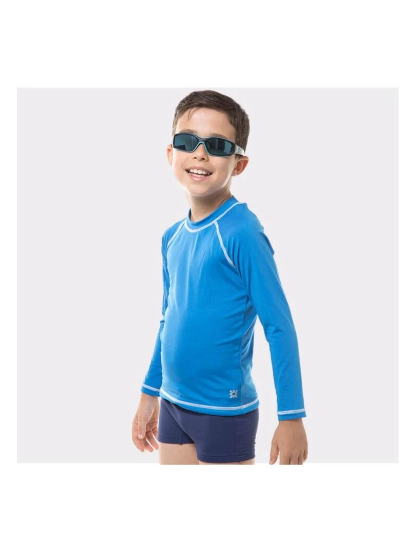Rash Guard UV Line Bleu