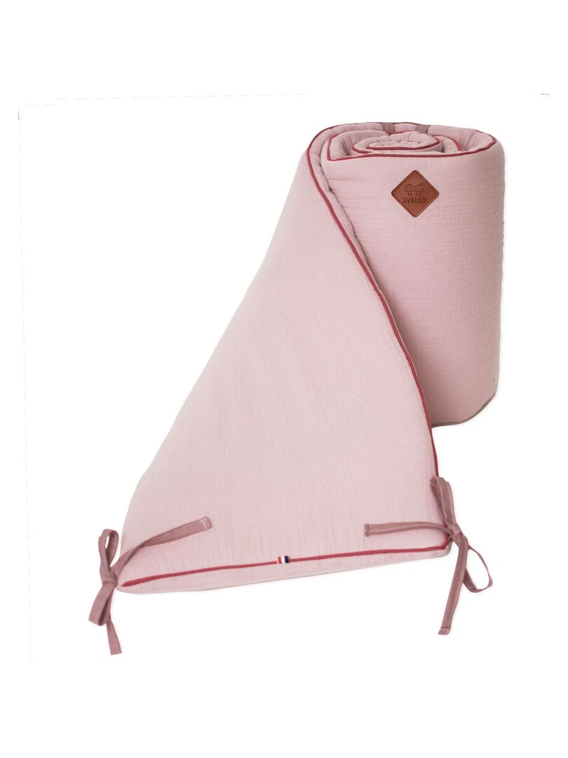 Tour de lit universel en gaze de coton Jeanne Rose