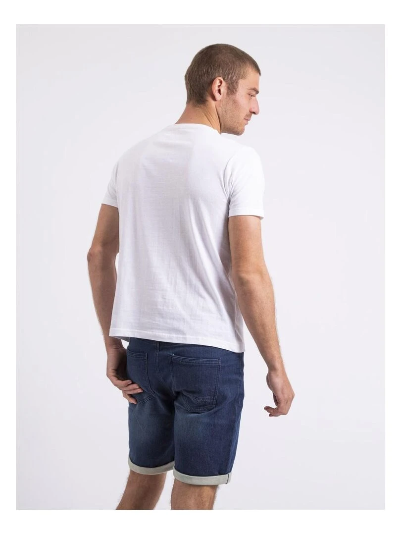 T shirt col rond NILIPACK Blanc