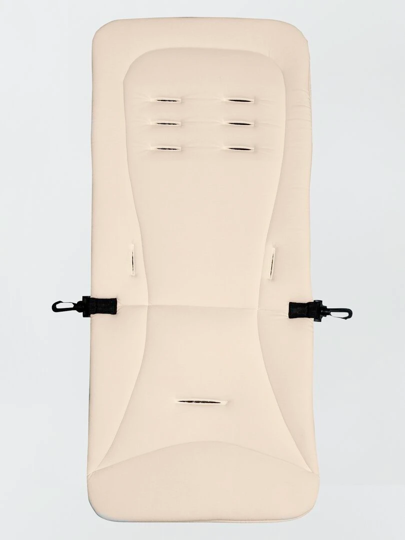 Housse mémoire de forme pour poussette Beige