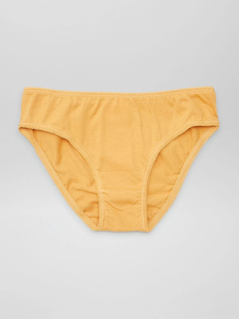 Lot de 7 culottes unies   Bleu