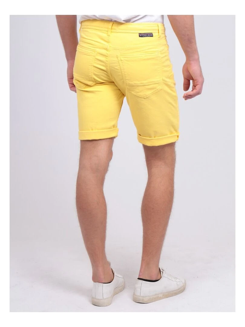 Bermuda chino BANDAL Jaune
