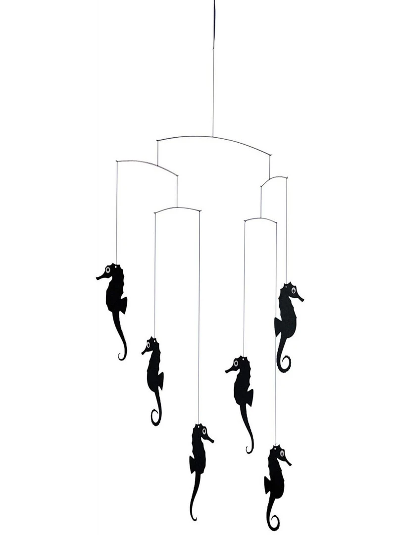 'flensted Mobiles' Hippocampes Noir Noir