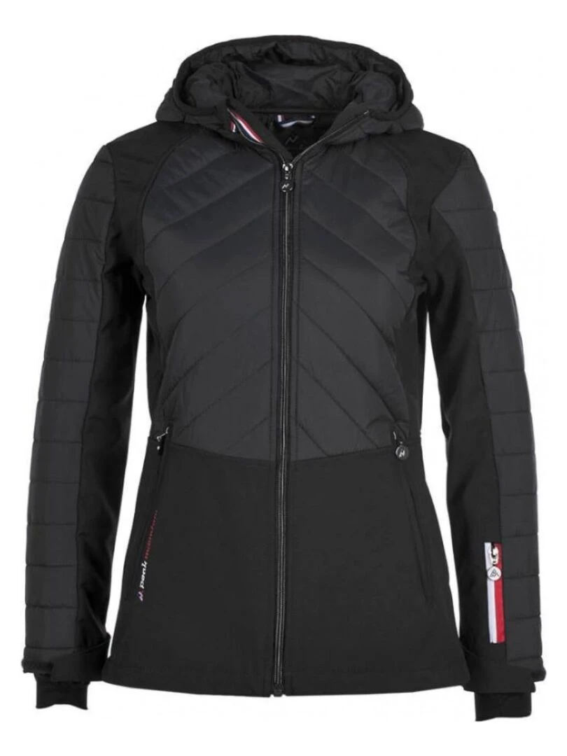 Blouson softshell femme ALENDER PEAK MOUNTAIN Noir Noir