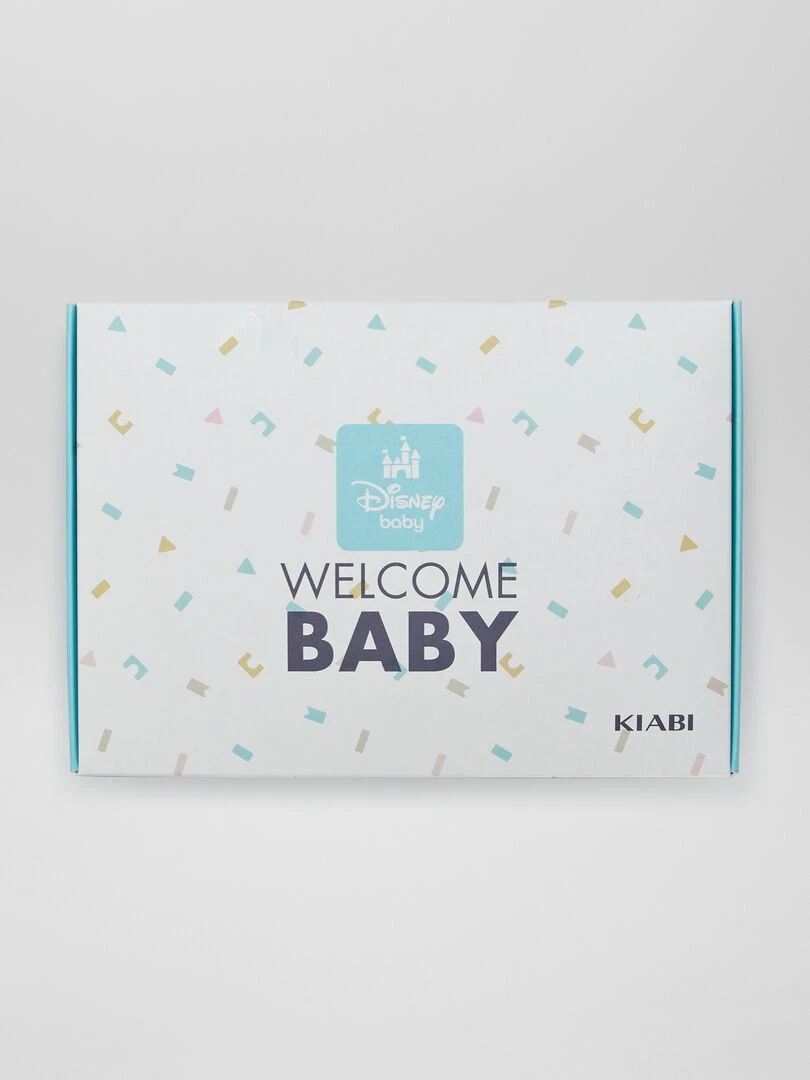 Box de naissance 'Welcome Baby'  'Disney'   4 pièces   Vert