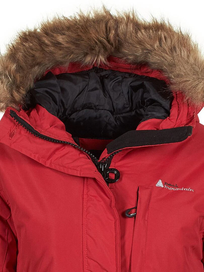 Parka de ski femme ALAVA   Rouge