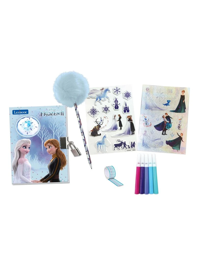 Journal Intime Electronique Reine Des Neiges Avec Effets Lumineux Et Accessoires N/A