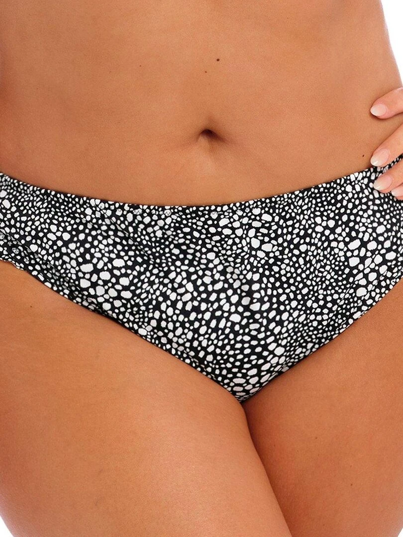 Culotte de bain volantée Pebble cove Noir