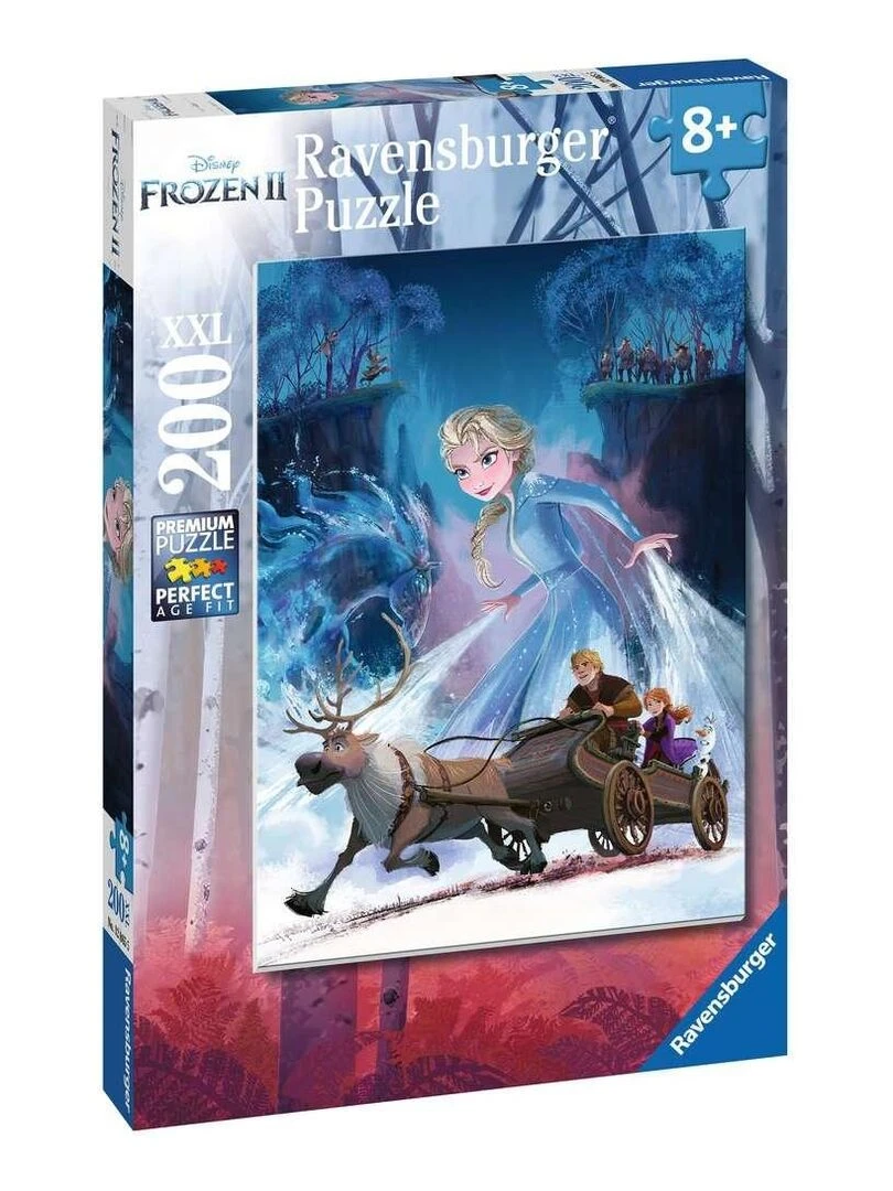Puzzle 200 p XXL La foret mysterieuse / Disney La Reine des Neiges 2 N/A