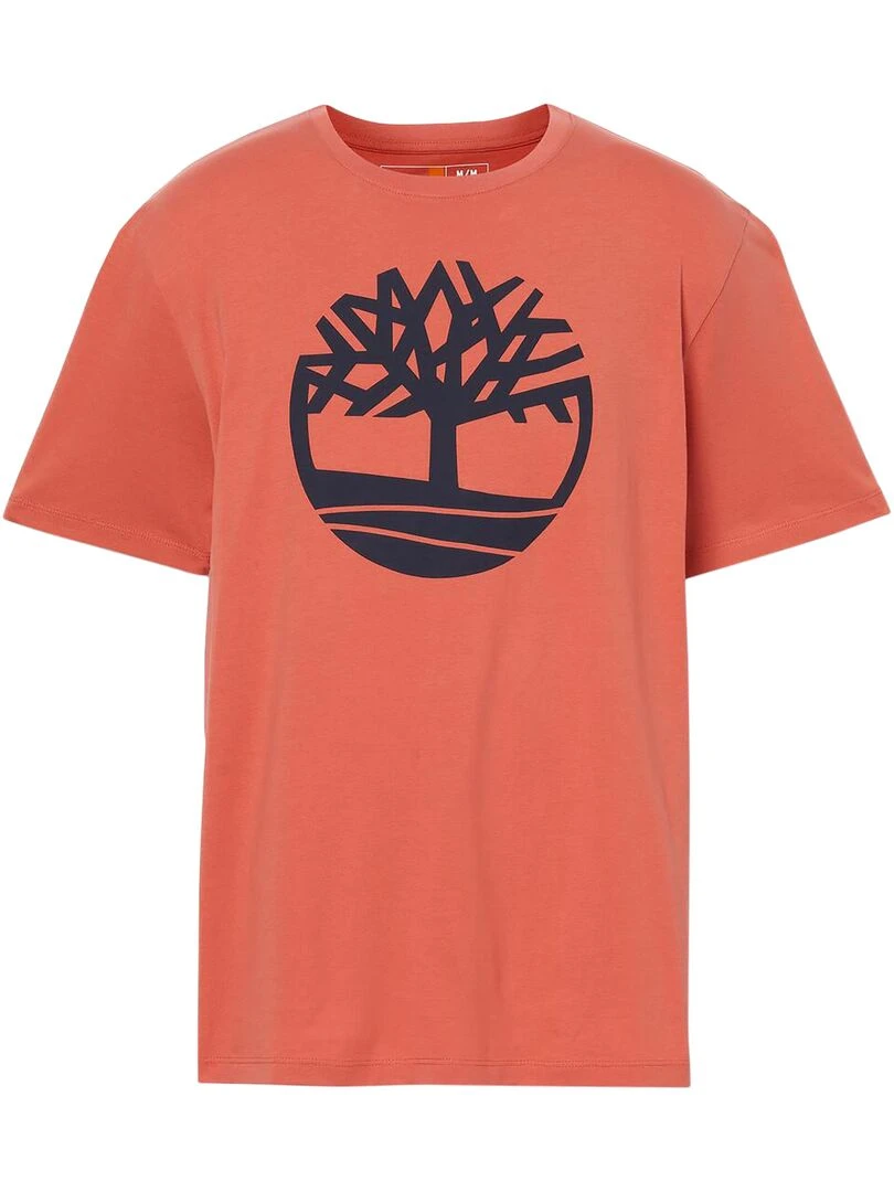 Tee Shirt Timberland SS Brand Reg Orange