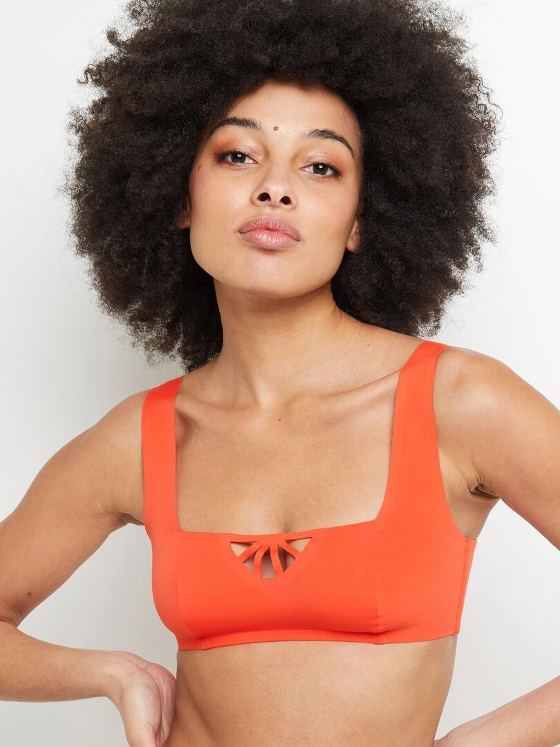 Maillot de bain brassiere Lisa   RougeGorge Lingerie   Orange