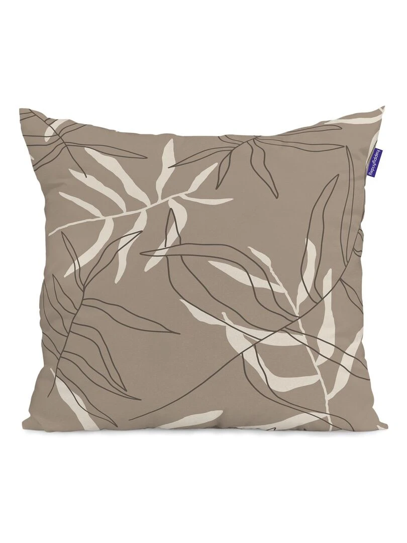 Housse de coussin Maple "Happyfriday"   Blanc