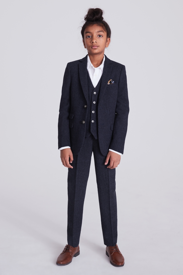 Boys Blue Donegal Jacket Buy Online at Moss