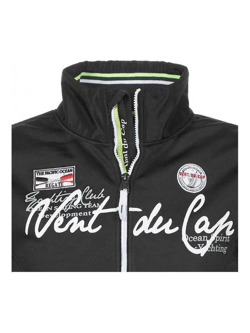 Blouson polaire homme CELO   VENT DU CAP   Gris