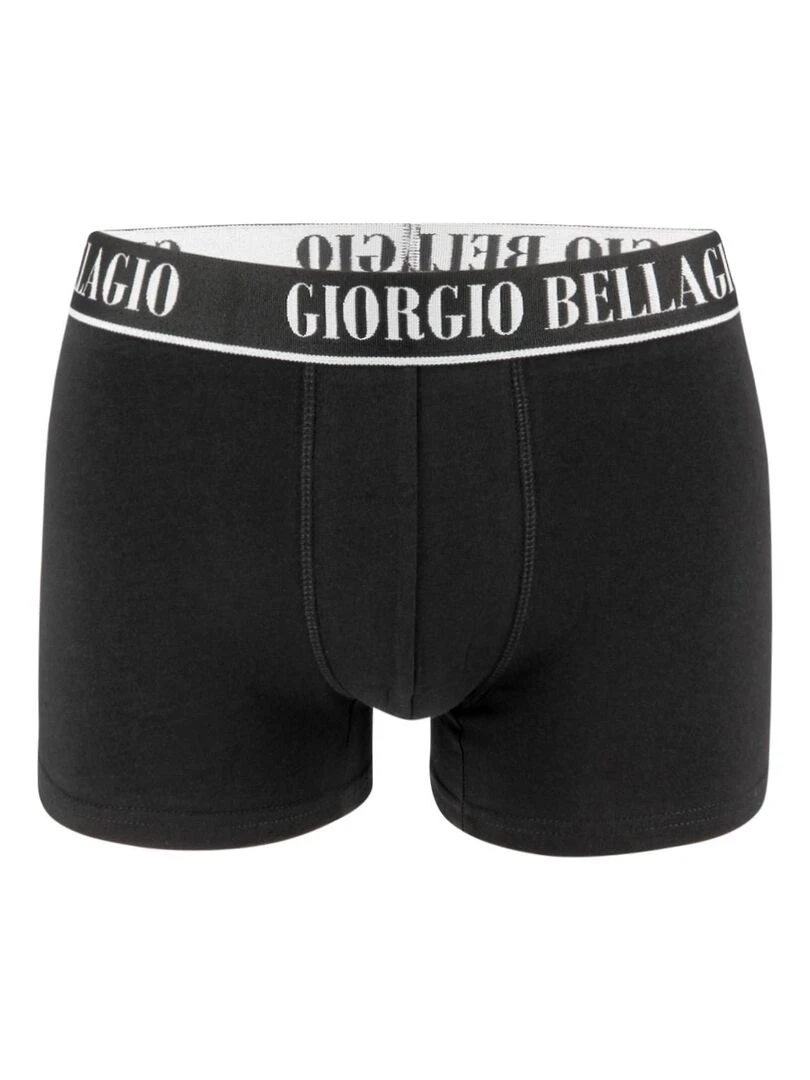 Lot de 12 Boxers coton homme Smart Giorgio Bellagio   Gris