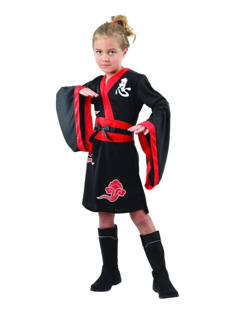 Déguisement Kimono ninja enfant Noir Noir