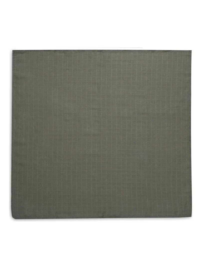 Lot De 3 Langes En Coton Stargaze Leaf Green (70 X 70 Cm) Blanc Kaki