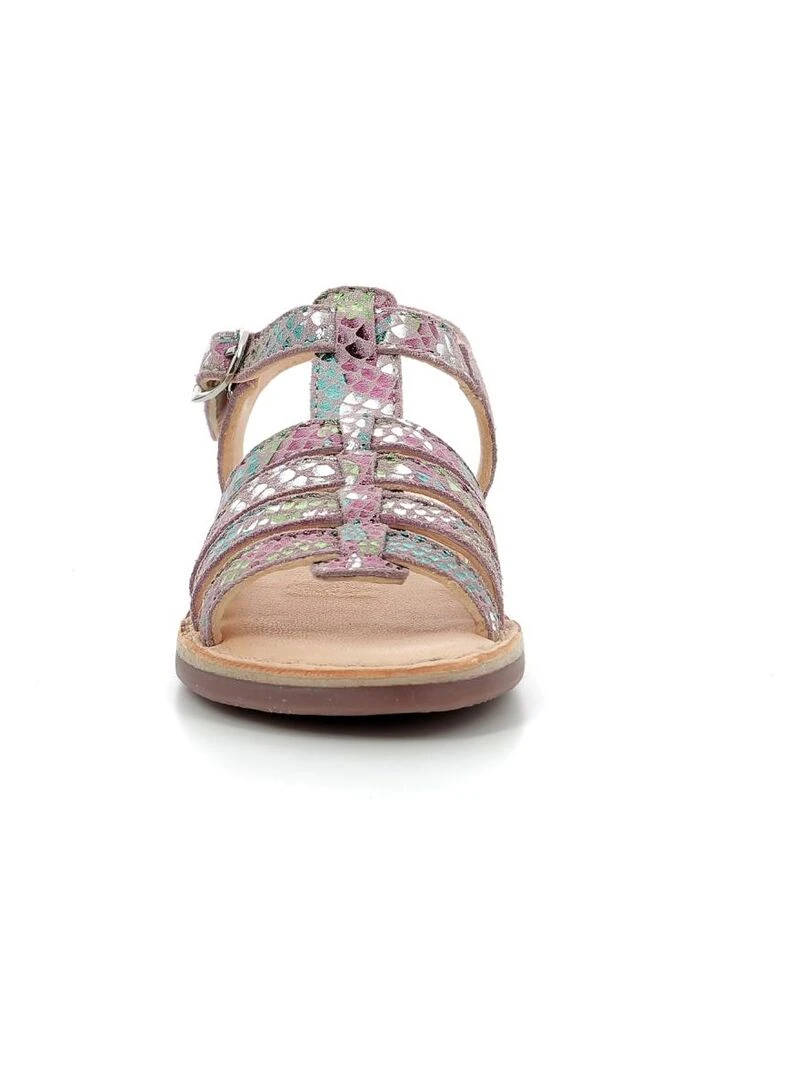 Sandales Cuir Drolote   Rose