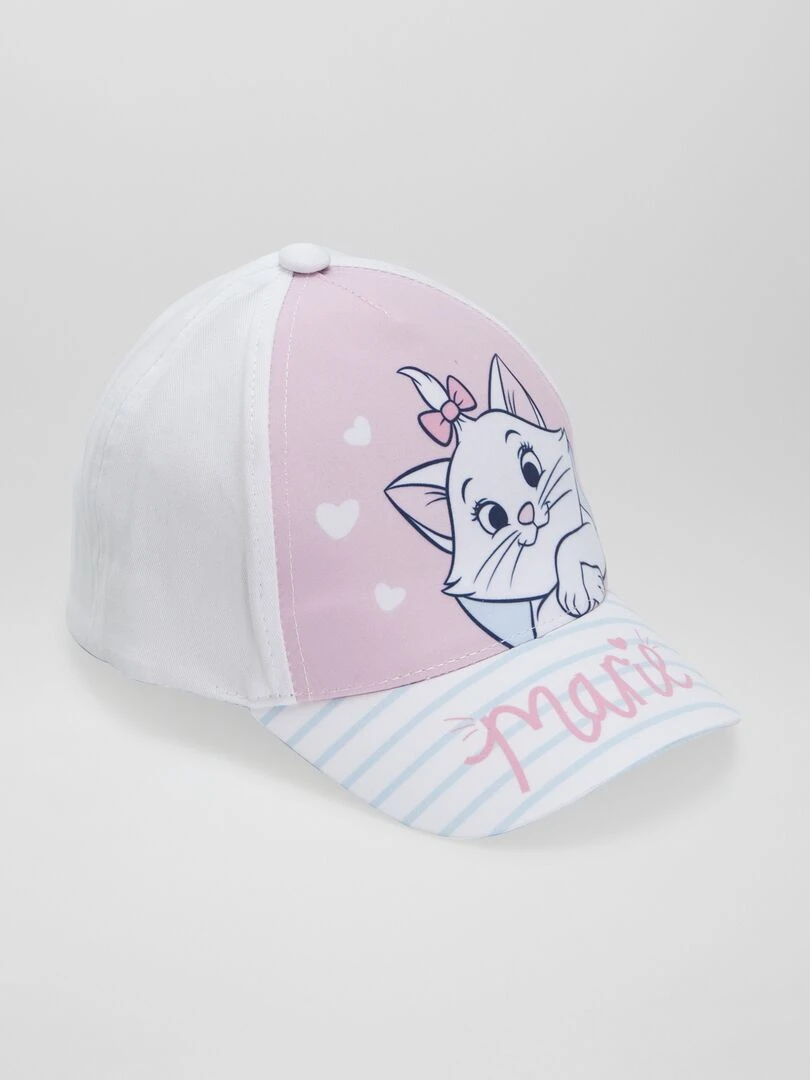 Casquette en toile 'Les Aristochats' blanc