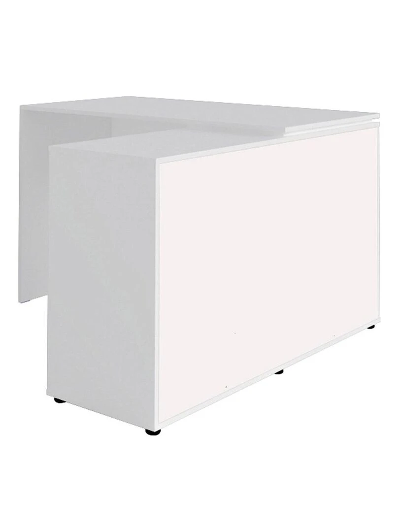 Bureau d'angle Angus   AKITEN RETAIL   Blanc Blanc