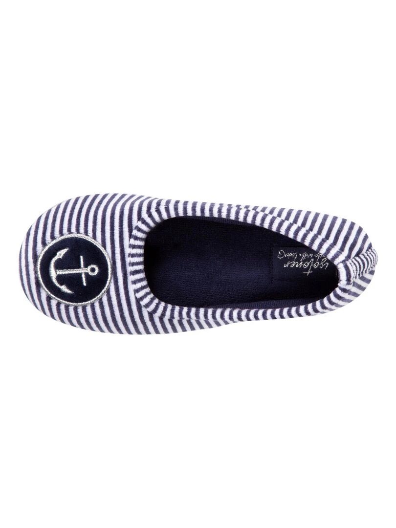Chaussons ballerines Junior Rayures Multicolore