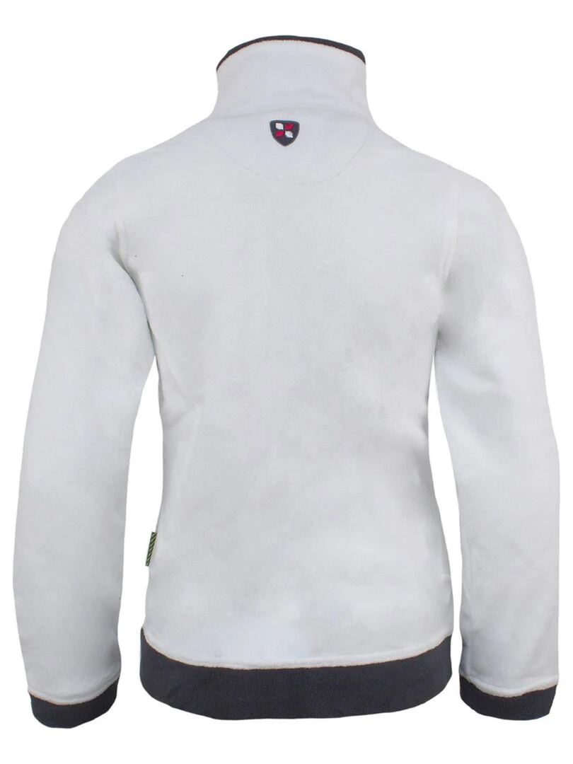 Blouson polaire fille GARIL PEAK MOUNTAIN Blanc
