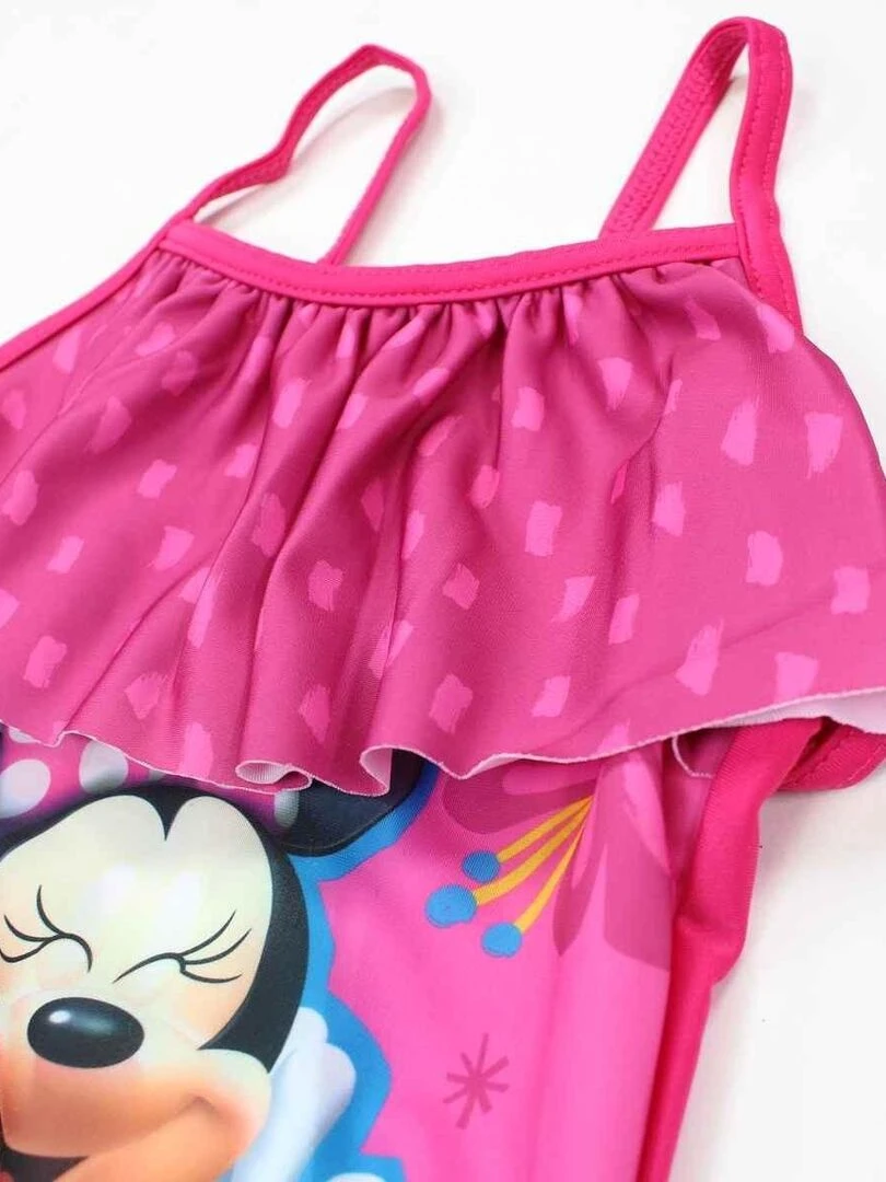 Disney Maillot De Bain fille imprimé Minnie Rouge
