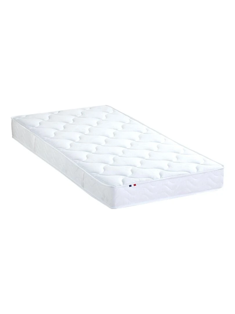 Matelas Mousse ferme réversible ALTO Made in France Blanc