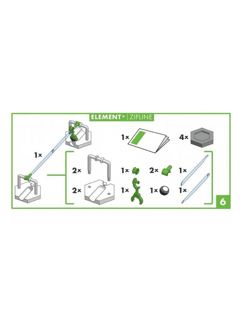 Gravitrax Element Zipline Tyrolienne   N/A