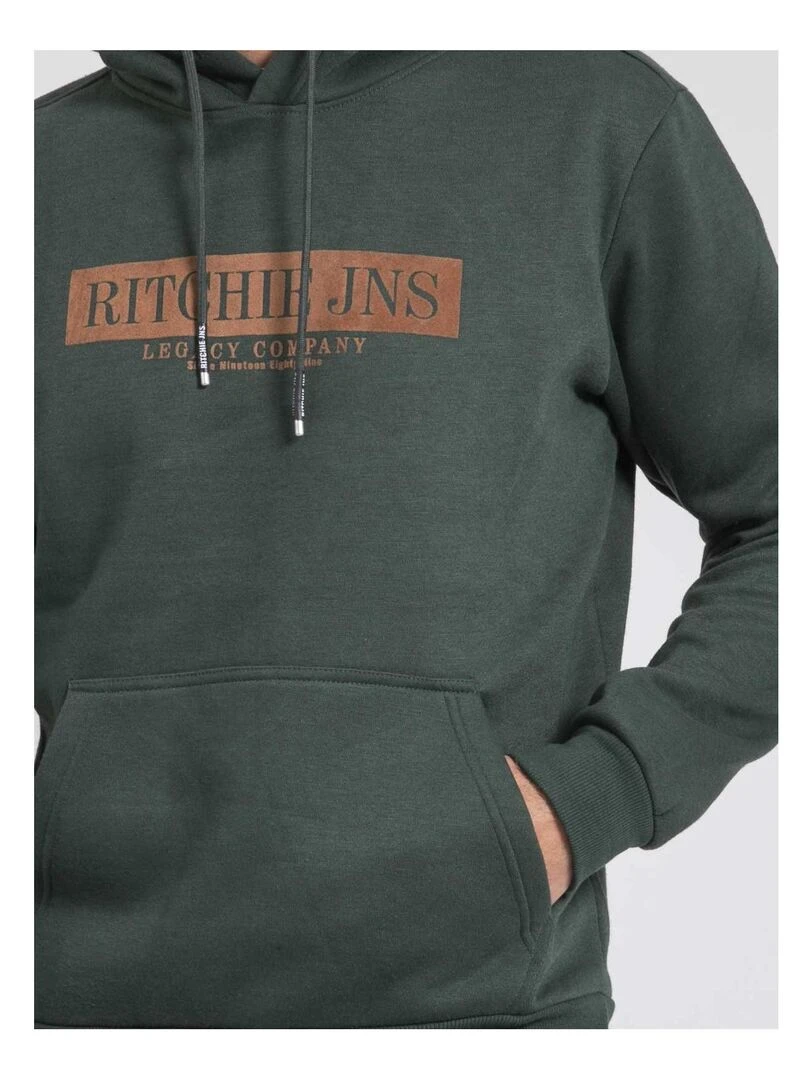 Sweat capuche WEYBURN   Vert