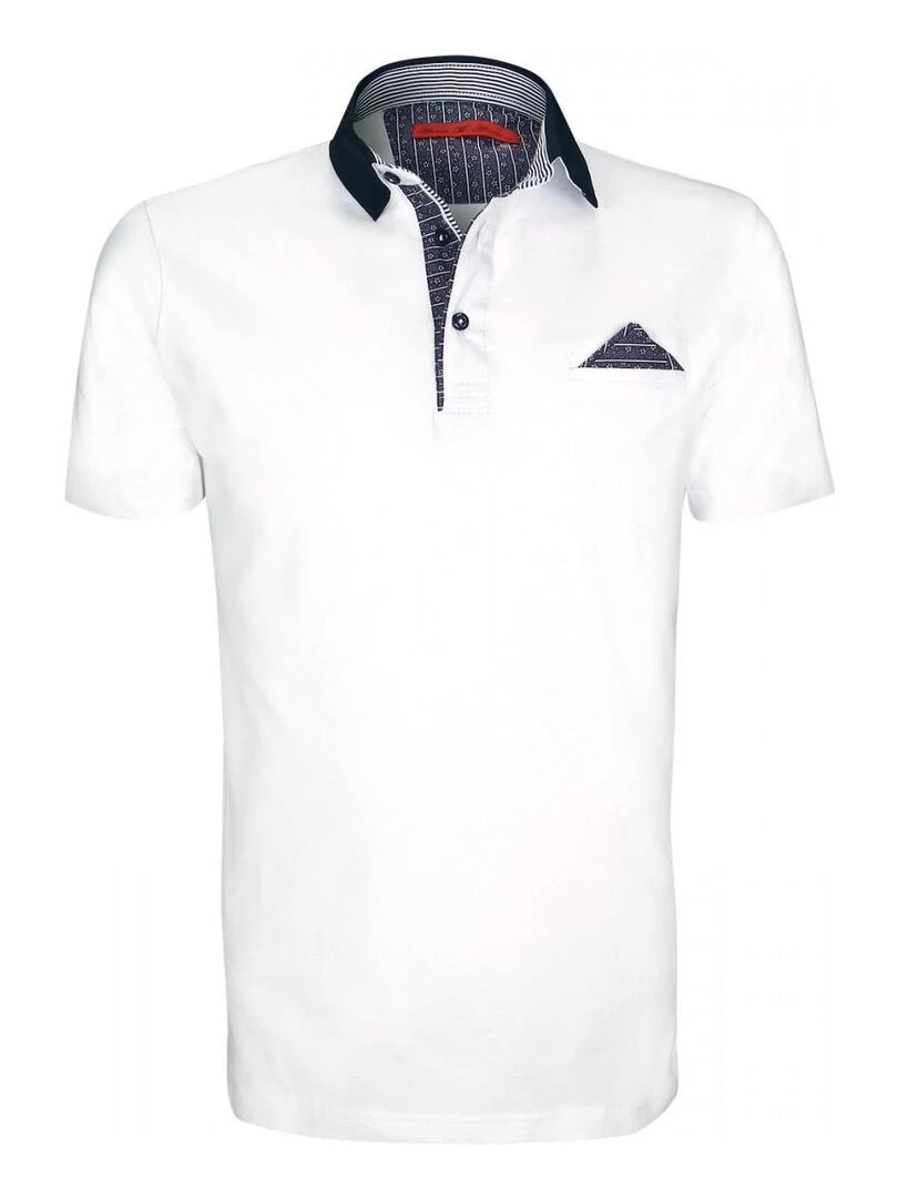 Polo mode GARBATELLA Blanc