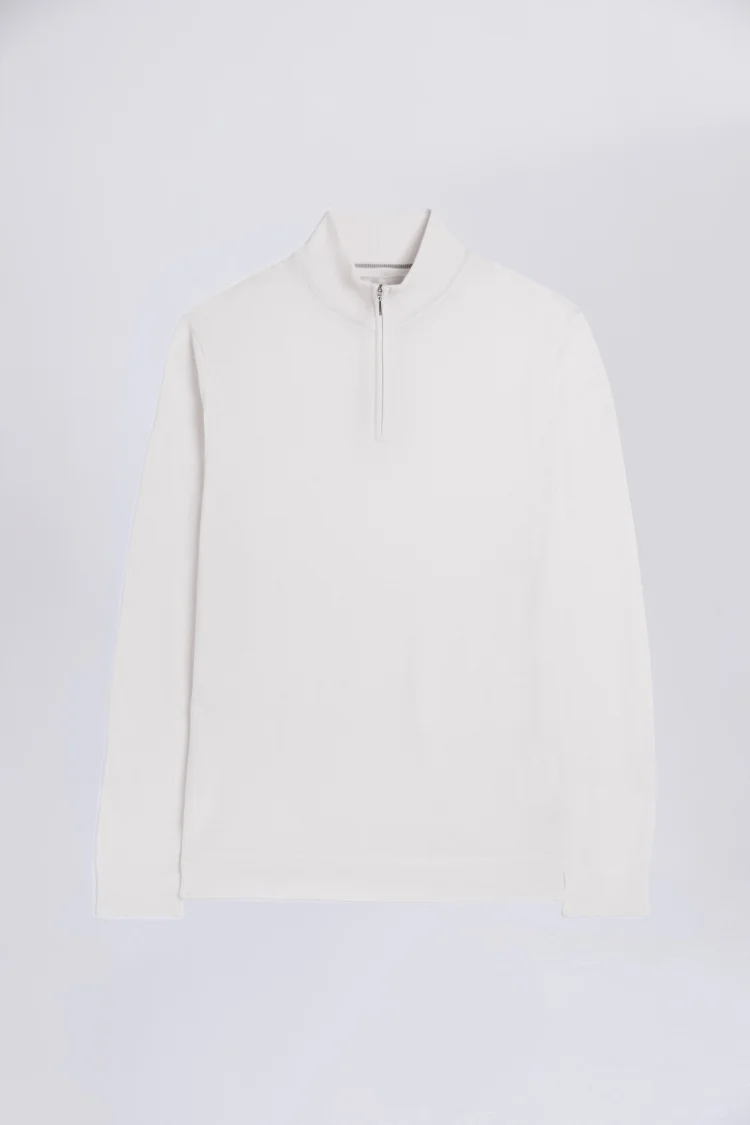 Navy Merino Crew Neck Jumper   Buy Online at Moss