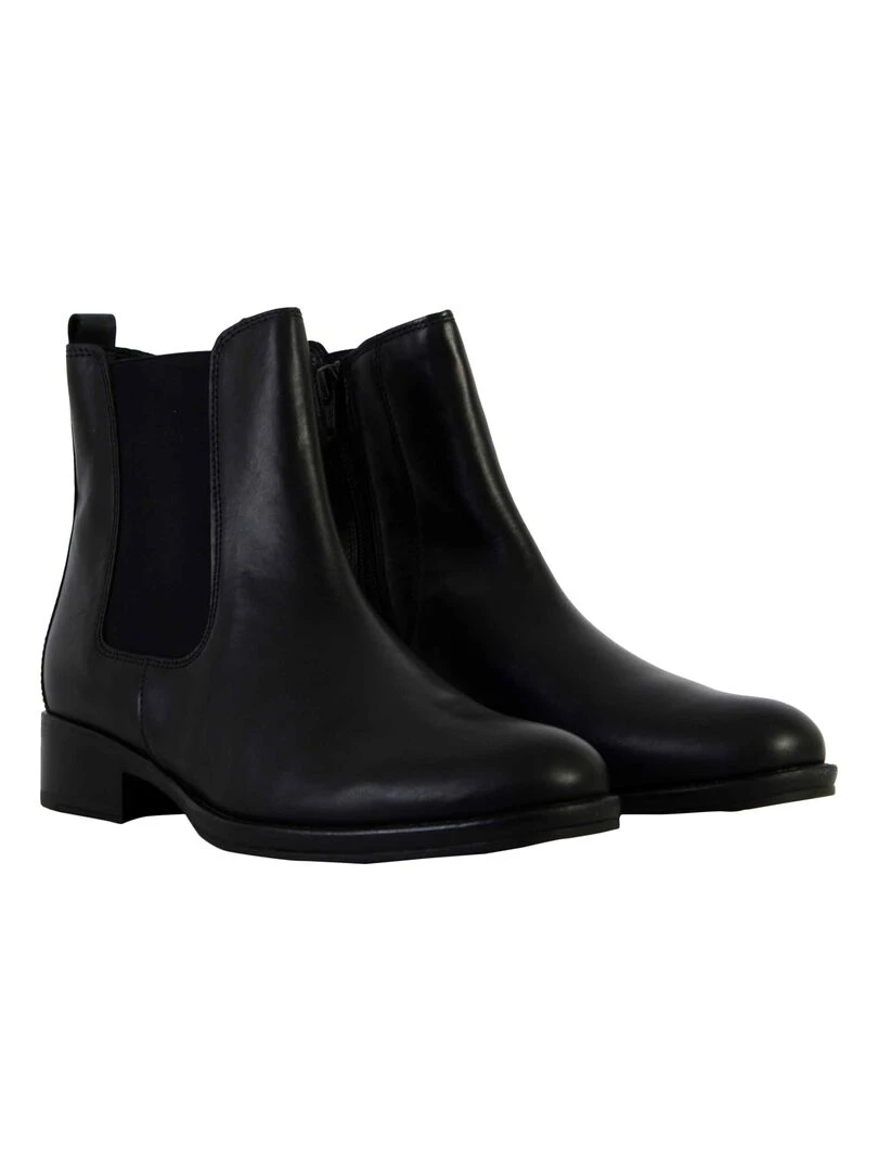 Bottine Cuir Gabor Foulardc   Noir