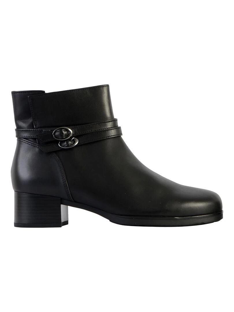 Bottine Cuir Gabor Nappa Roma   Noir