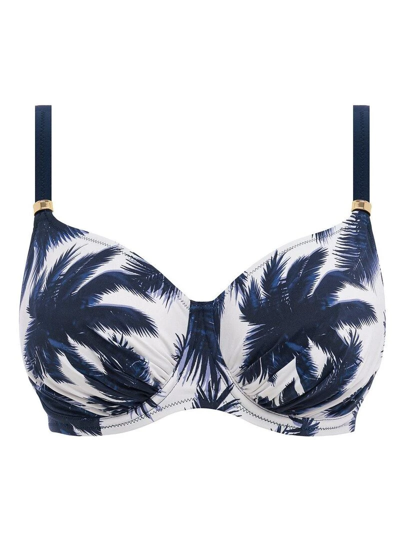 Haut de maillot de bain à armatures Carmelita Avenue   Blanc