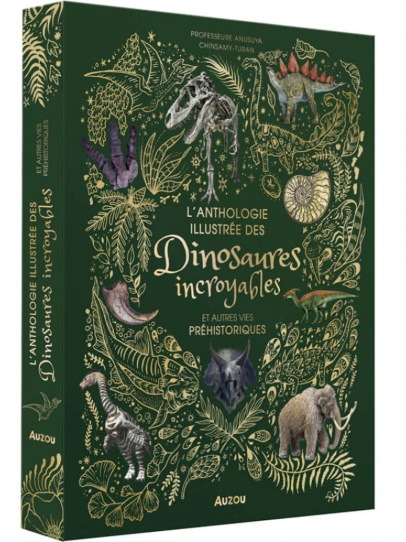 Livre L'anthologie illustrée des dinosaures incroyables et autres vies préhistoriques N/A