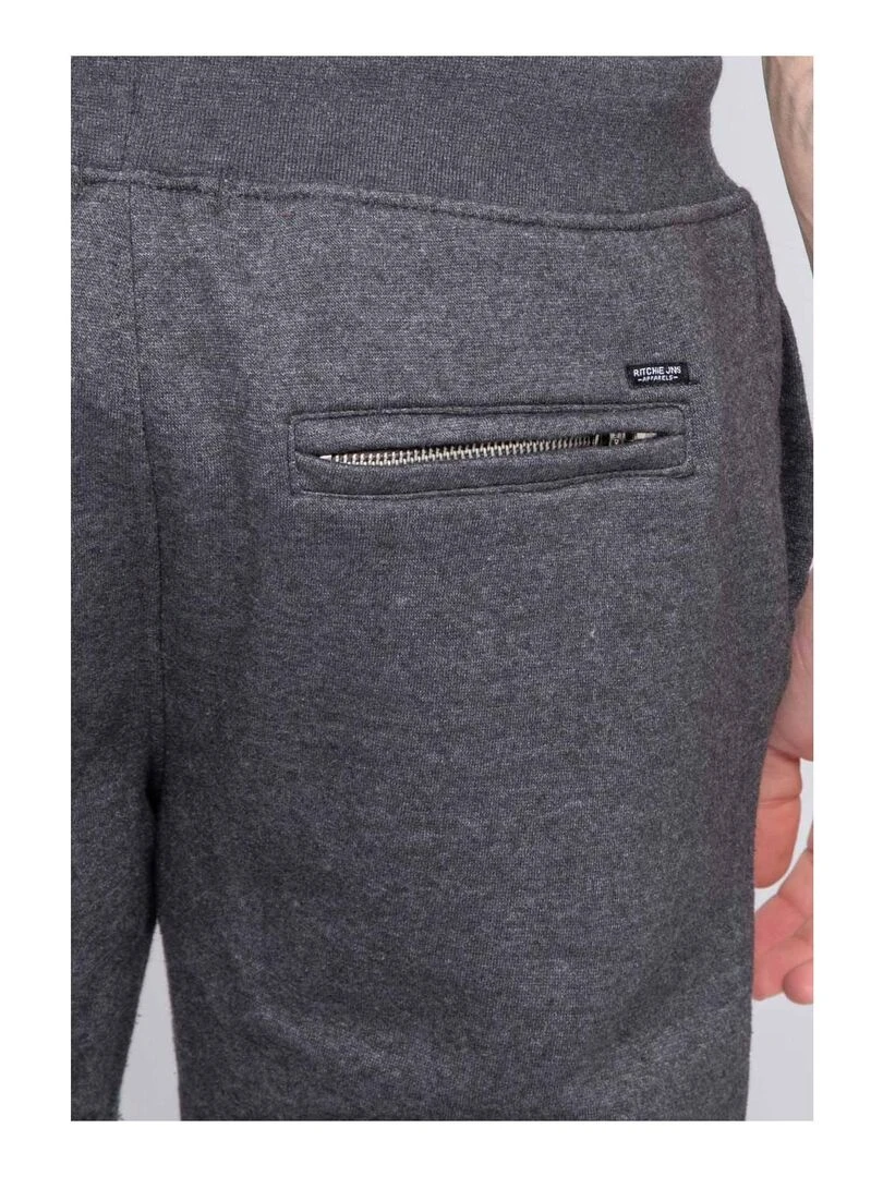 Pantalon jogging VAMDARY   Gris foncé